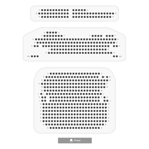 Criterion Theatre seating chart at SeatingCharts.io