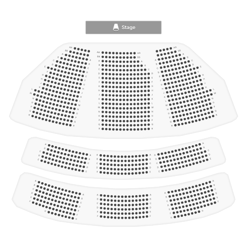 Ethel Barrymore Theatre seating chart at SeatingCharts.io