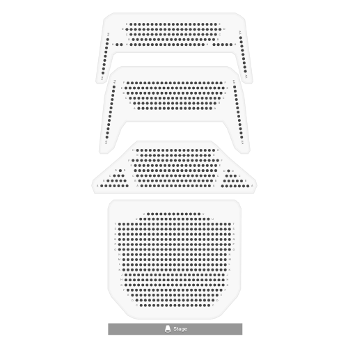 Noel Coward Theatre seating chart at SeatingCharts.io