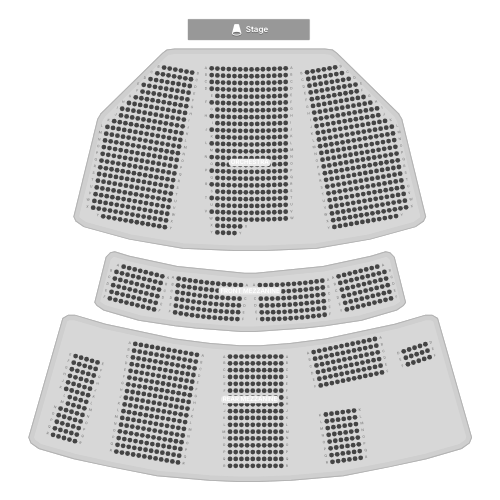 Broadway Theatre seating chart at SeatingCharts.io